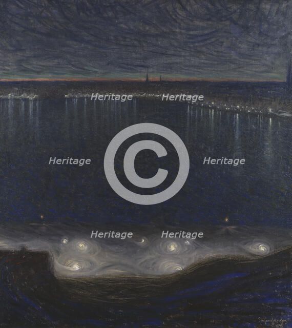 Riddarfjärden, Stockholm, 1898. Creator: Eugène Jansson.