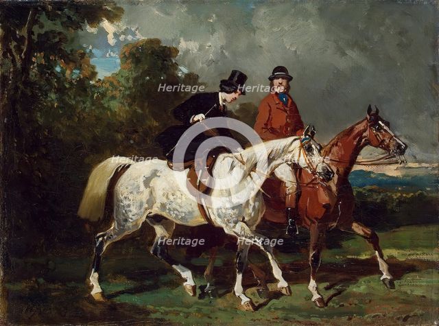 Ride, 1850. Creator: Alfred Dedreux.