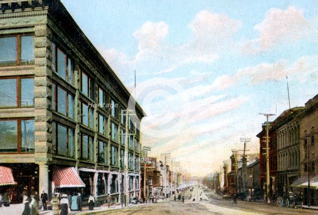 Rideau Street, Ottawa, Canada, c1900s. Artist: Unknown