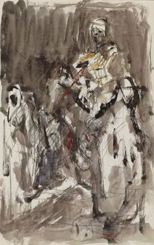 Rider, 1923. Creator: Marius Bauer