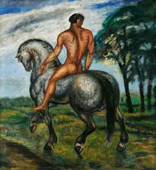 Rider at dusk, 1911