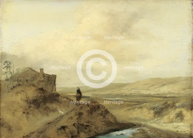 Rider in the Dunes, c1645-1650. Creator: Philip Wouverman.