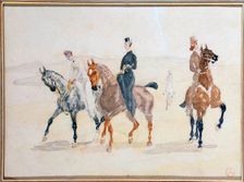Riders 1880s. Artist: Henri de Toulouse-Lautrec