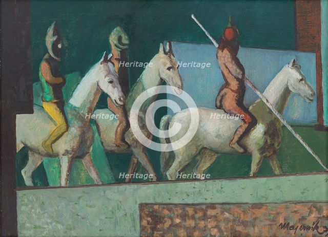 Riders, 1937. Creator: Cyprian Majernik.