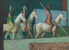 Riders, 1937. Creator: Cyprian Majernik