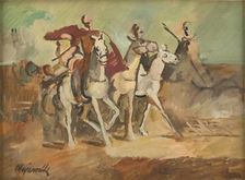 Riders, 1938. Creator: Cyprian Majernik