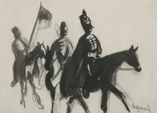Riders, 1940-1944. Creator: Cyprian Majernik