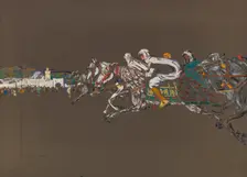 Riders (Arab Riders), 1905. Creator: Kandinsky, Wassily Vasilyevich (1866-1944)