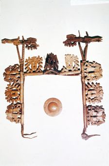 Riding outfit from Pazyryk, Altai Mountains, USSR, 5th century BC-4th century BC