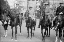 Riding And Hunt Club - Delano, 2nd from Right, 1915. Creator: Harris & Ewing