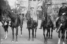 Riding And Hunt Club - Delano, 2nd from Right, 1915. Creator: Harris & Ewing
