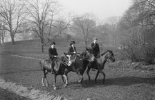 Riding - Central Park, between c1910 and c1915. Creator: Bain News Service