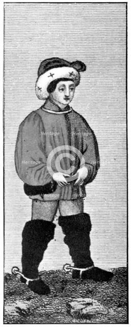 Riding habit, 15th century, (1910). Artist: Unknown