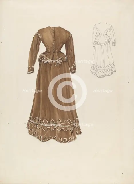 Riding Habit, c. 1937. Creator: Arelia Arbo.