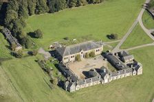 Riding school and stable courtyard, Waldershare Park, Kent, 2017. Creator: Historic England Staff Photographer