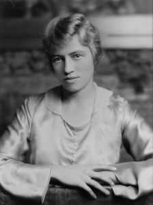 Rieber, D., Miss, portrait photograph, 1916. Creator: Arnold Genthe