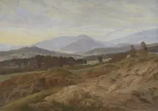 Riesengebirge Landscape, 1835. Creator: Caspar David Friedrich