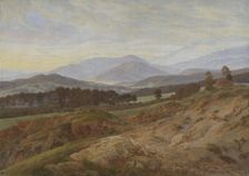 Riesengebirge Landscape, 1835. Creator: Caspar David Friedrich