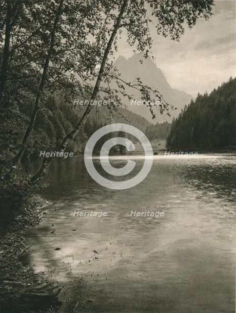'Riessersee, Waxenstein', 1931. Artist: Kurt Hielscher.