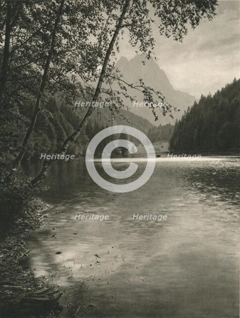 'Riessersee, Waxenstein', 1931. Artist: Kurt Hielscher.