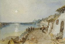 Rietz, near Saumur, c1830. Artist: JMW Turner