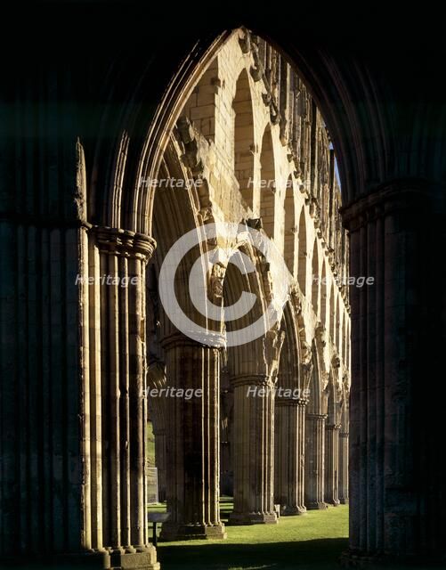 Rievaulx Abbey, c1990-2010. Artist: Paul Highnam.