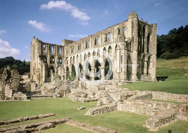 Rievaulx Abbey, c1990-2010. Artist: Unknown.