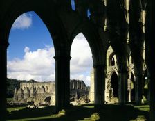 Rievaulx Abbey, North Yorkshire, 1987. Artist: Paul Highnam
