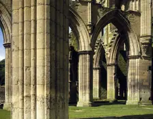 Rievaulx Abbey, North Yorkshire, 1988. Artist: Paul Highnam