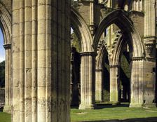 Rievaulx Abbey, North Yorkshire, 1988. Artist: Paul Highnam