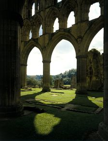 Rievaulx Abbey, North Yorkshire, 1988. Artist: Paul Highnam