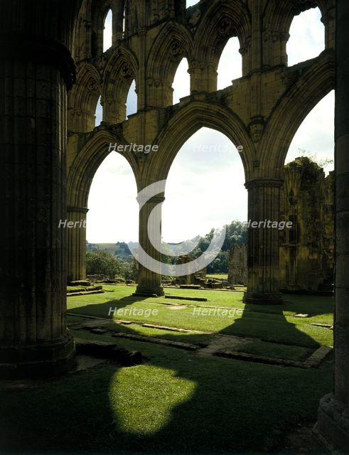 Rievaulx Abbey, North Yorkshire, 1988. Artist: Paul Highnam