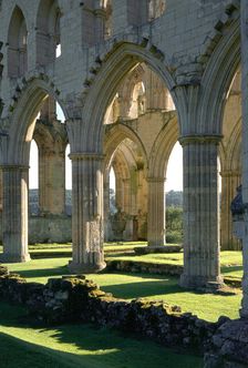 Rievaulx Abbey, North Yorkshire, 1997. Artist: N Corrie