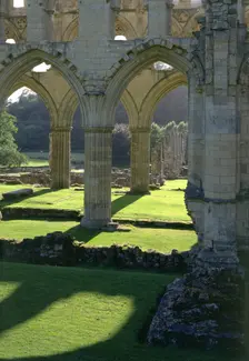 Rievaulx Abbey, North Yorkshire, 1997. Artist: N Corrie