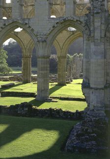Rievaulx Abbey, North Yorkshire, 1997. Artist: N Corrie
