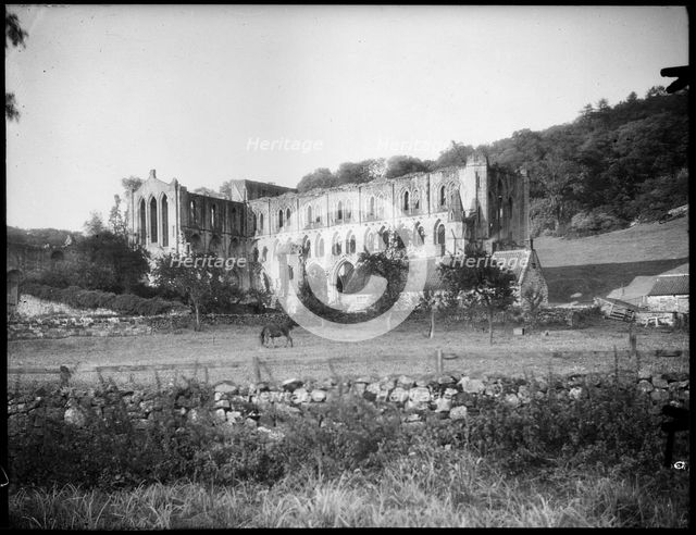 Rievaulx Abbey, Rievaulx, Ryedale, North Yorkshire, 1924-1929. Creator: Marjory L Wight.