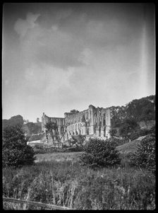 Rievaulx Abbey, Rievaulx, Ryedale, North Yorkshire, 1924-1929. Creator: Marjory L Wight