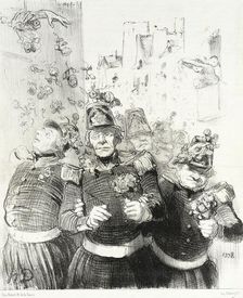 Rifolard est plus charmé que jamais.., 1848. Creator: Honore Daumier