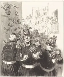 Rifolard est plus charmé que jamais..., 1848. Creator: Honore Daumier
