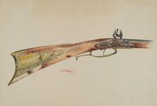 Rifle, 1938. Creator: Charles Moss