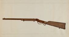 Rifle, c. 1937. Creator: LeRoy Robinson