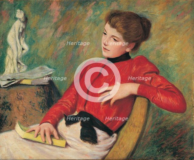 Riflessione, c. 1895.