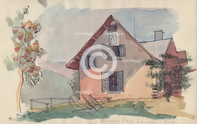 'Rifugio Boni, Le Sole, Tione', c1950.  Creator: Shirley Markham.