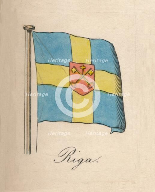 'Riga', 1838. Artist: Unknown.