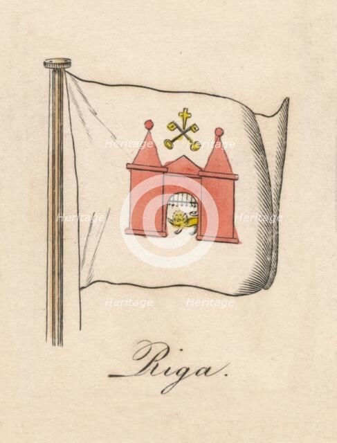 'Riga', 1838. Artist: Unknown.