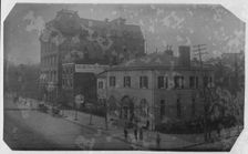 Riggs Bank - the Dept. of Justice for A.P.A., 1888. Creator: Frances Benjamin Johnston