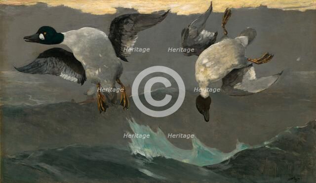 Right and Left, 1909. Creator: Winslow Homer.