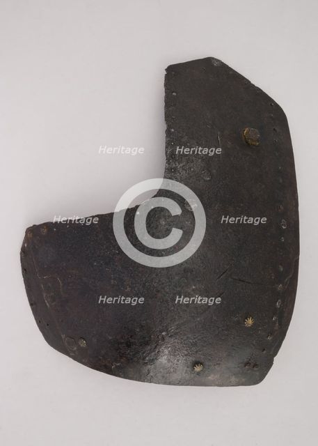 Right Breastplate from a Brigandine, Italian, ca. 1400-1425. Creator: Unknown.