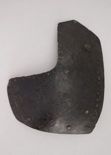 Right Breastplate from a Brigandine, Italian, ca. 1400-1425. Creator: Unknown