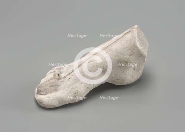 Right Foot, possibly 1880. Creator: Auguste Rodin.